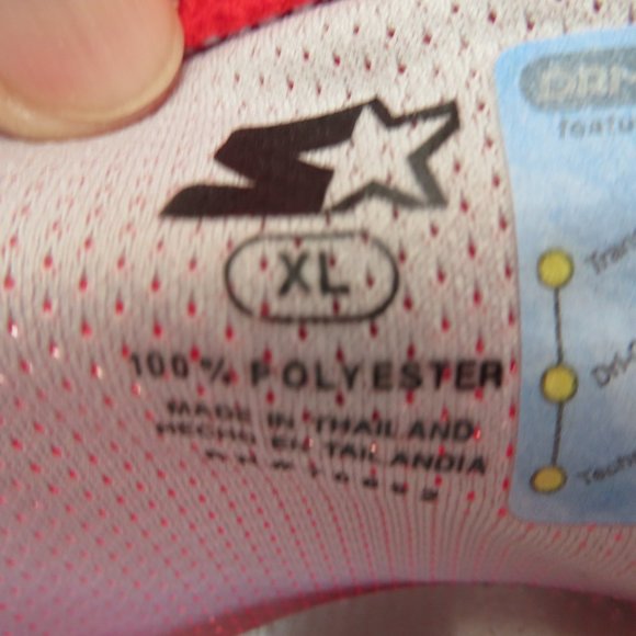 Men's STARTER  RED SHIRT - Picture 7 of 7